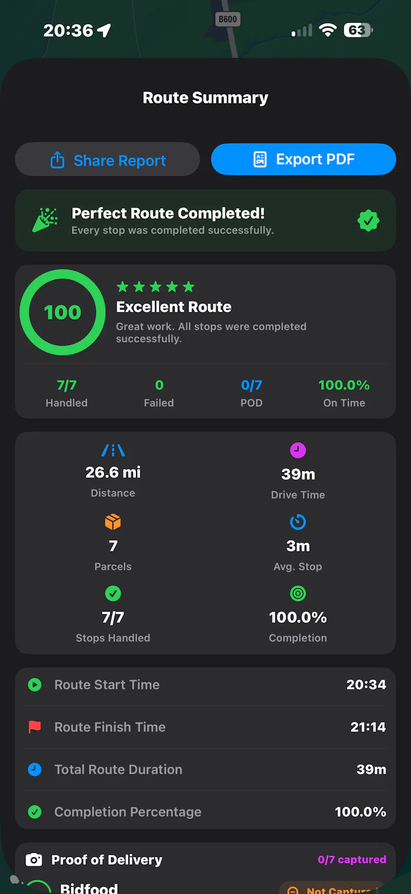RouteFlow for iPhone screenshot 1