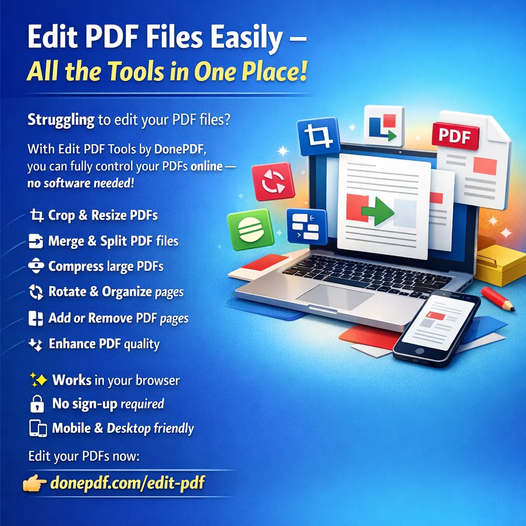 DonePDF – Free PDF Tools gallery image