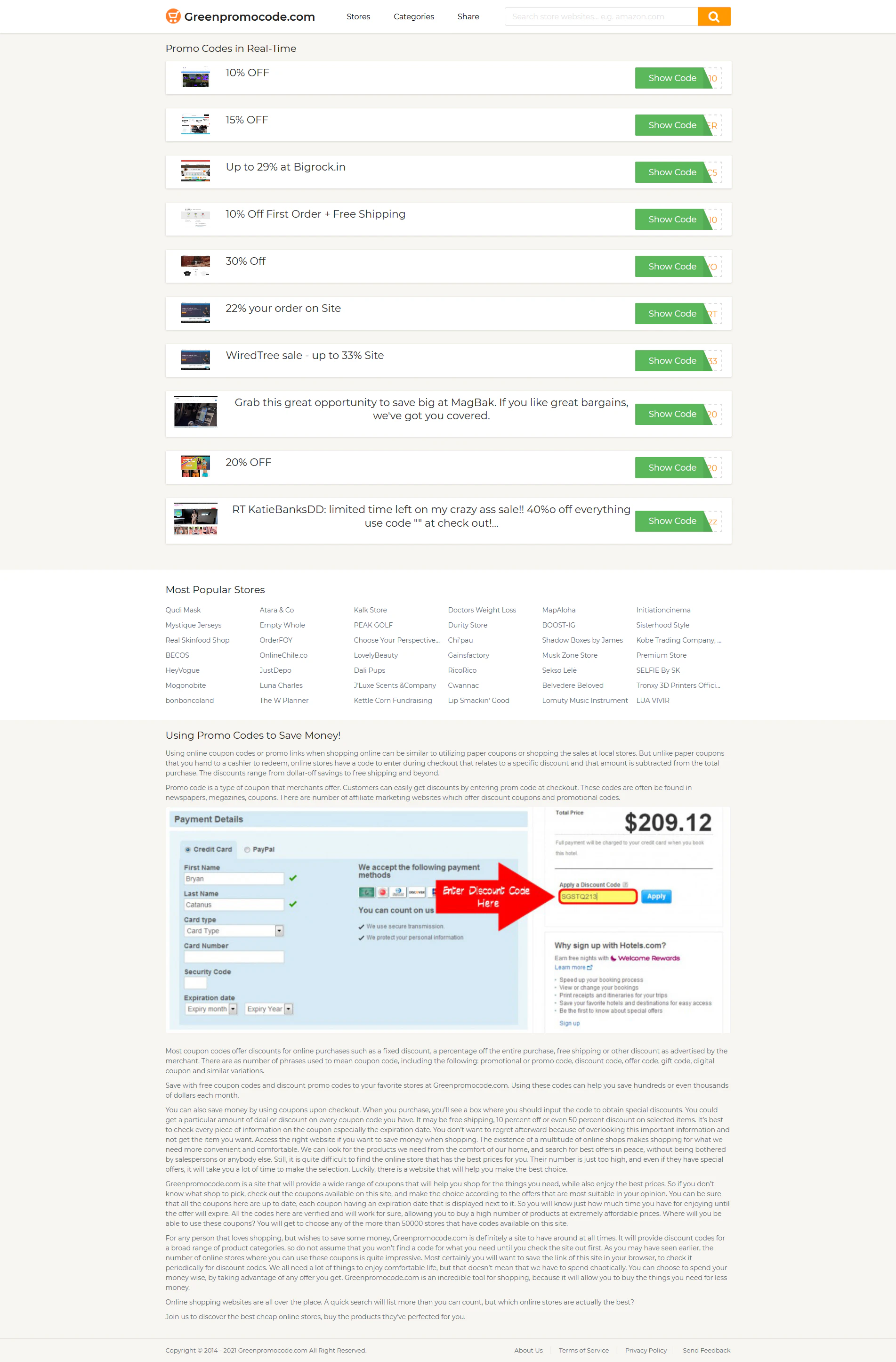 GreenPromoCode.com cover