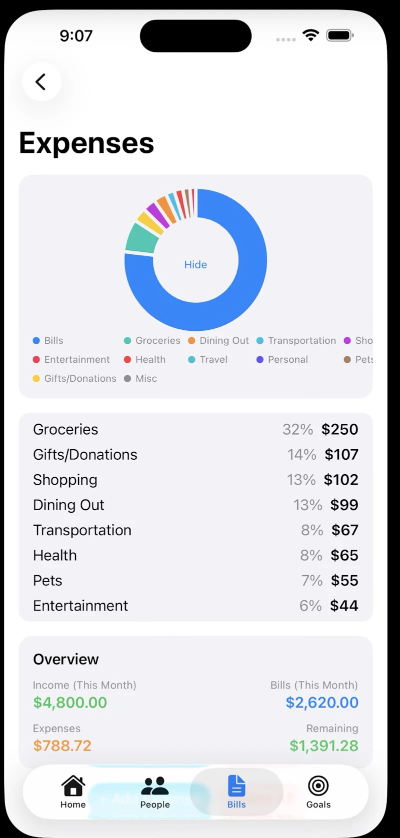 TrueBalance: Financial health score screenshot 8