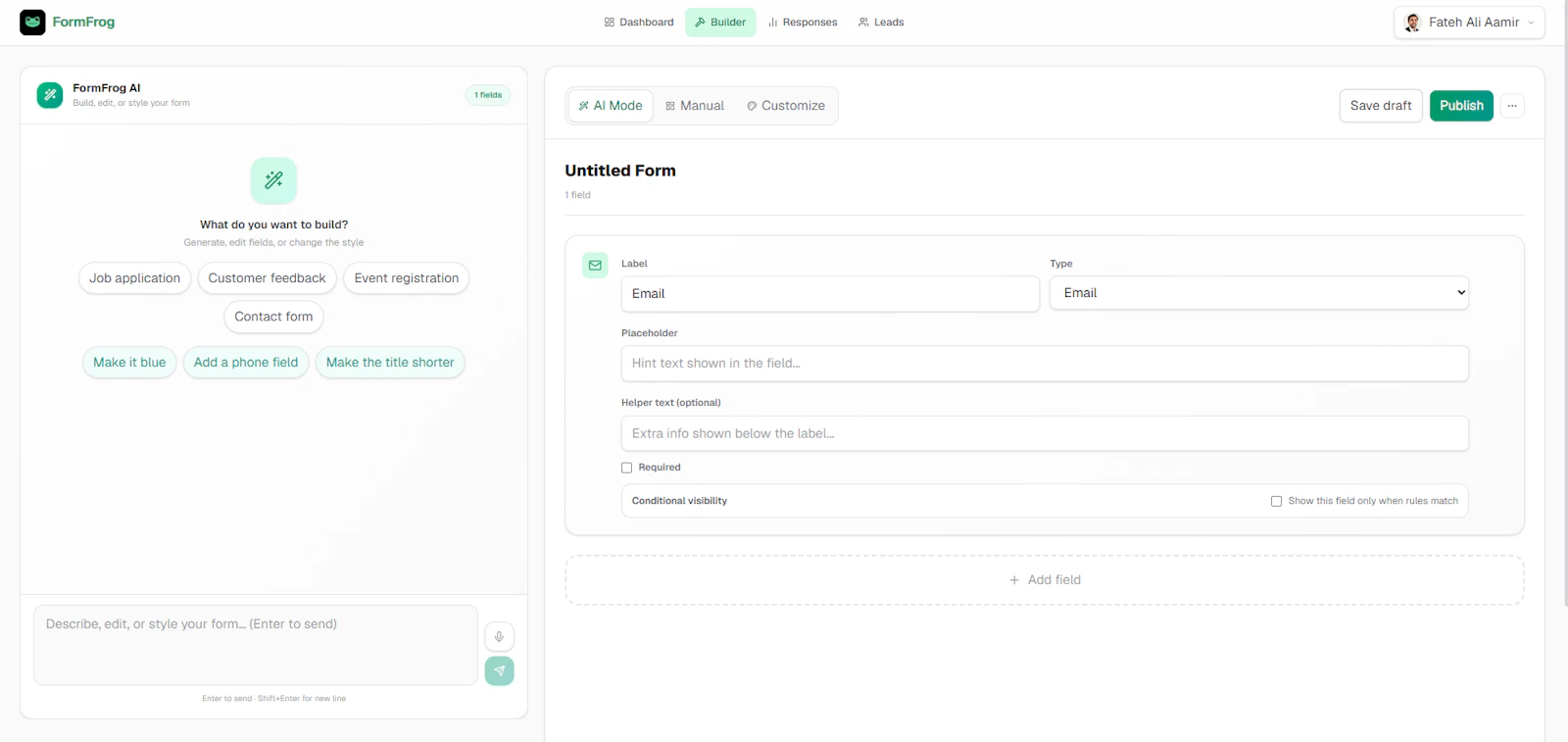 Form Frog screenshot 3