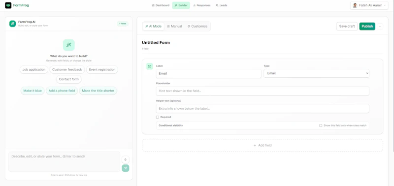 Form Frog screenshot 3