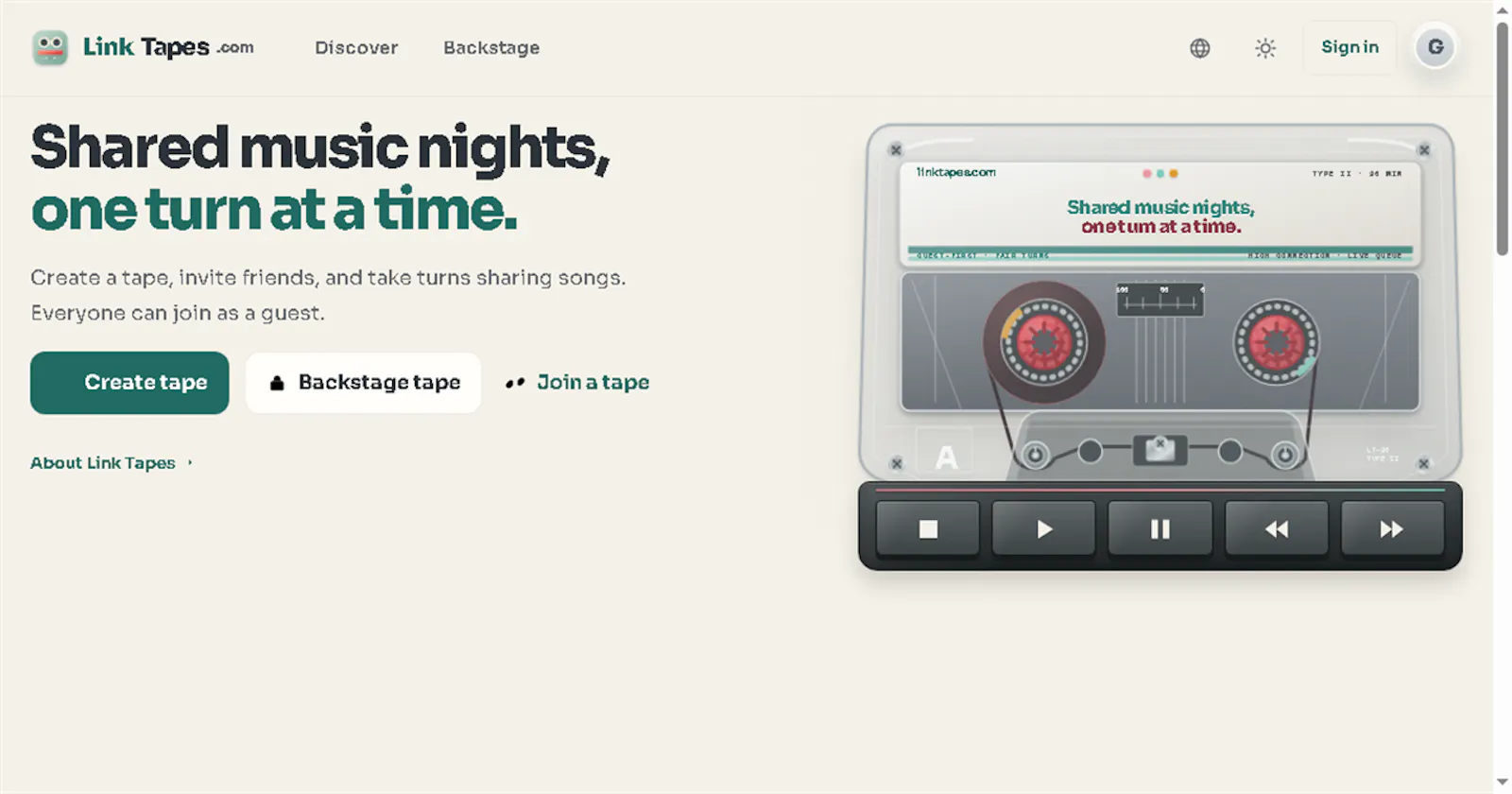 Link Tapes screenshot 3