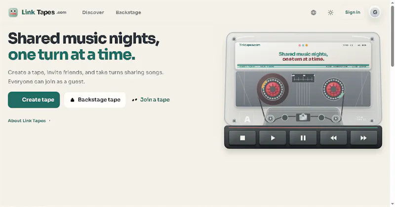 Link Tapes screenshot 3