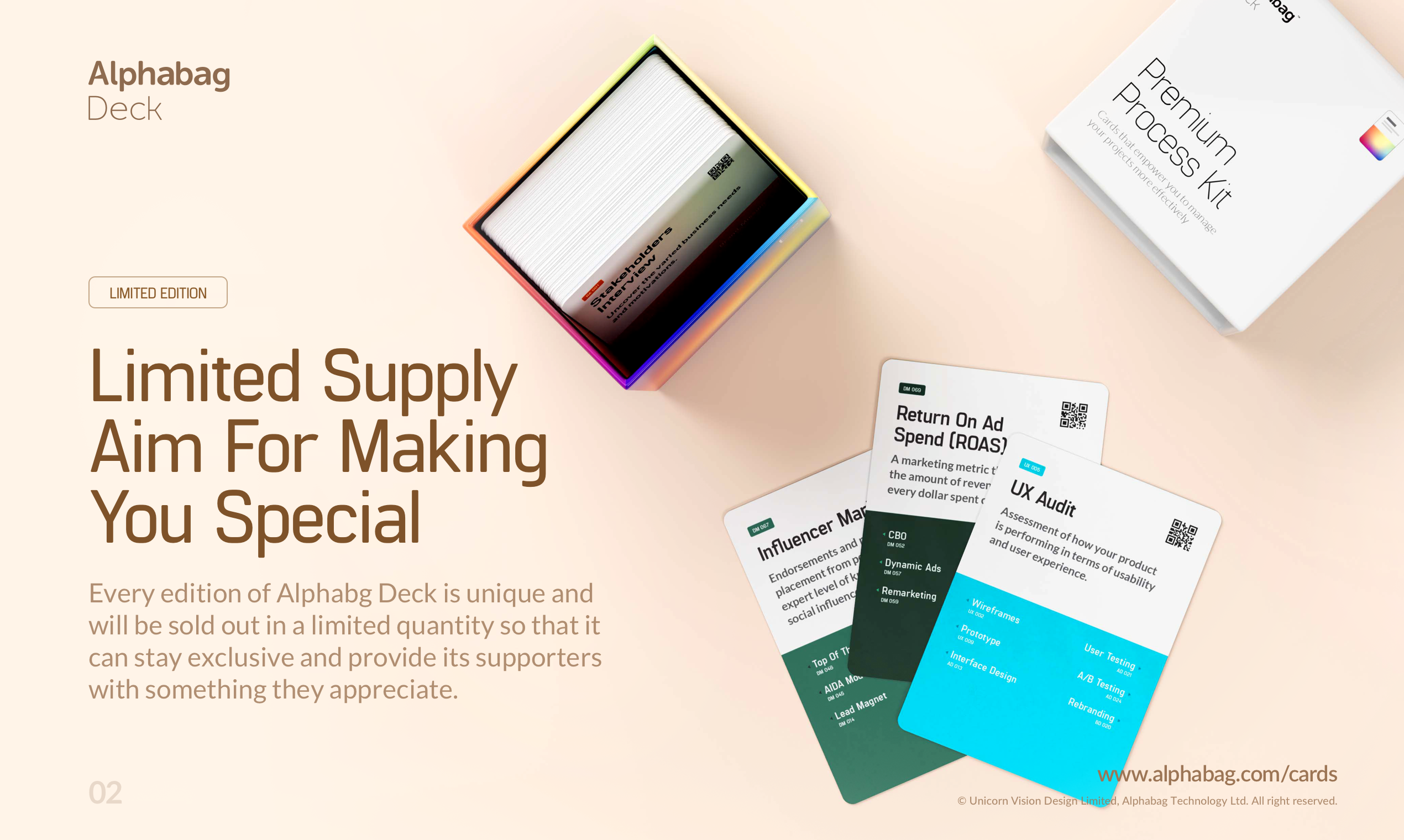  Premium Process Kit - Alphabag Deck gallery image