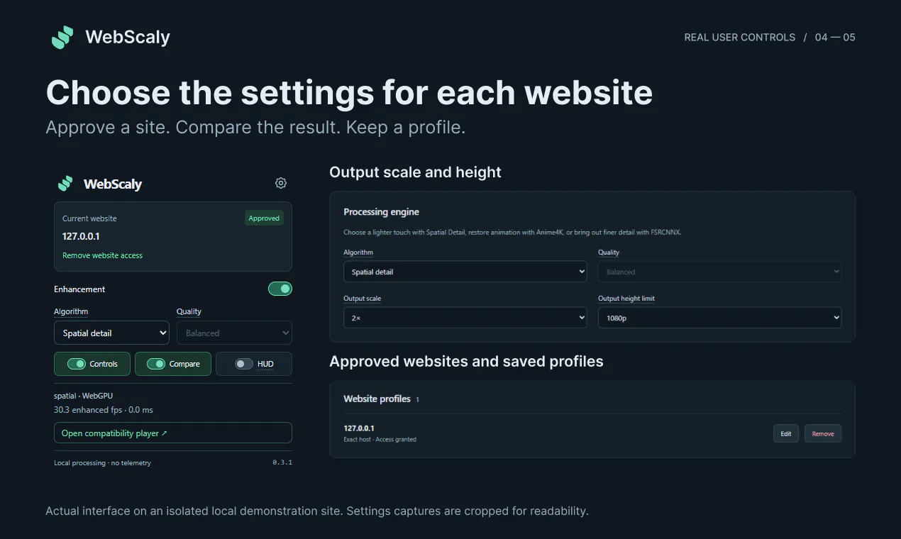 WebScaly gallery image