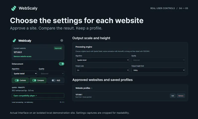 WebScaly screenshot 5