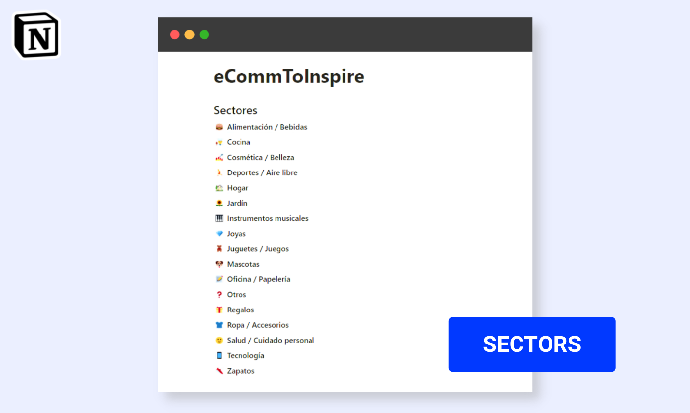 Exclusive list of eCommerce projects gallery image
