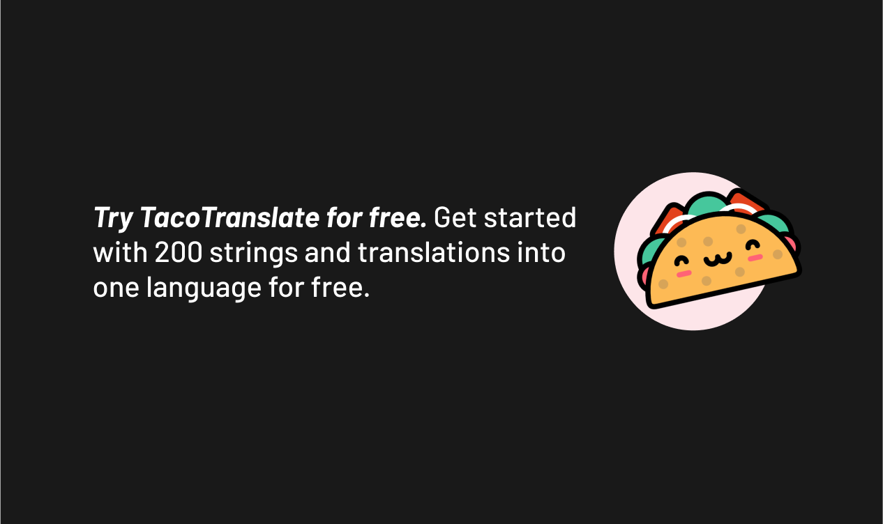 Media Tacotranslate - Terjemahkan aplikasi bertindak balas ke mana -mana bahasa dalam beberapa minit 8