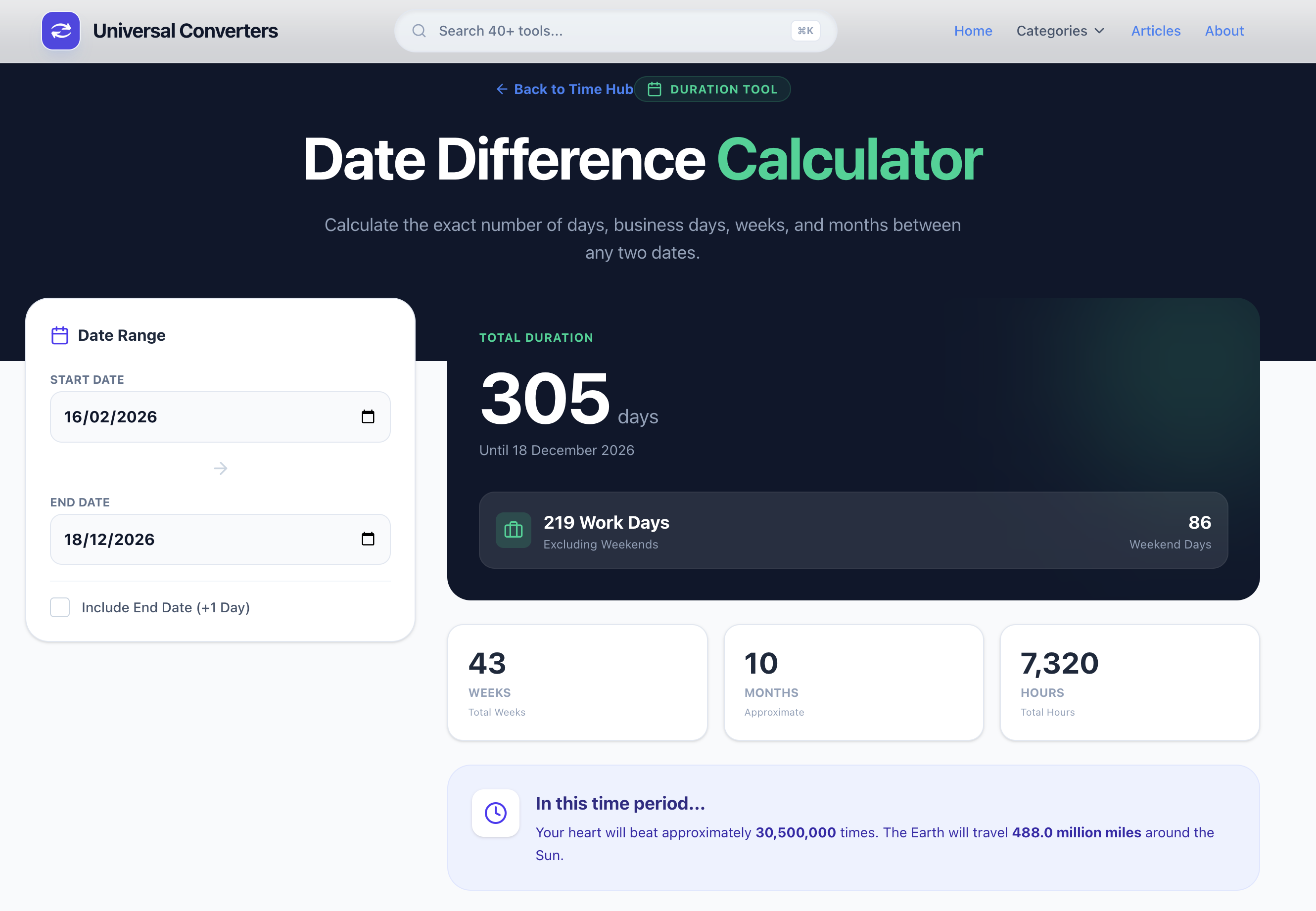 Zero Bloat Calc Stack gallery image