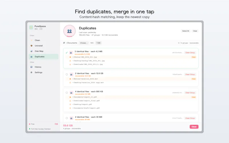 PureMac screenshot 4