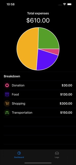 iSave - Expense Tracker  gallery image