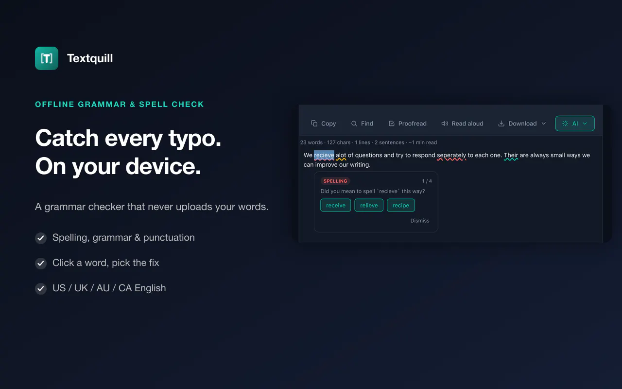 Textquill gallery image