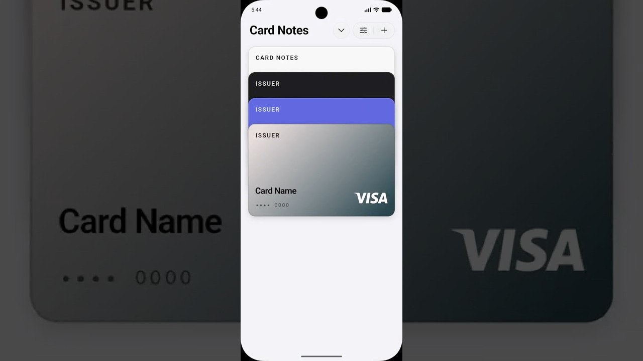Card Notes gallery image