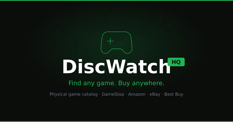 DiscWatchHQ screenshot 1