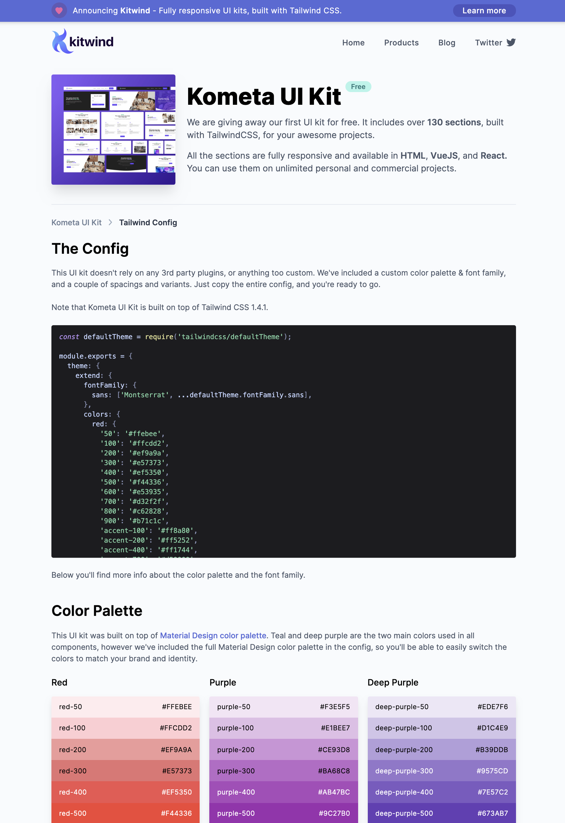 Kometa UI Kit gallery image