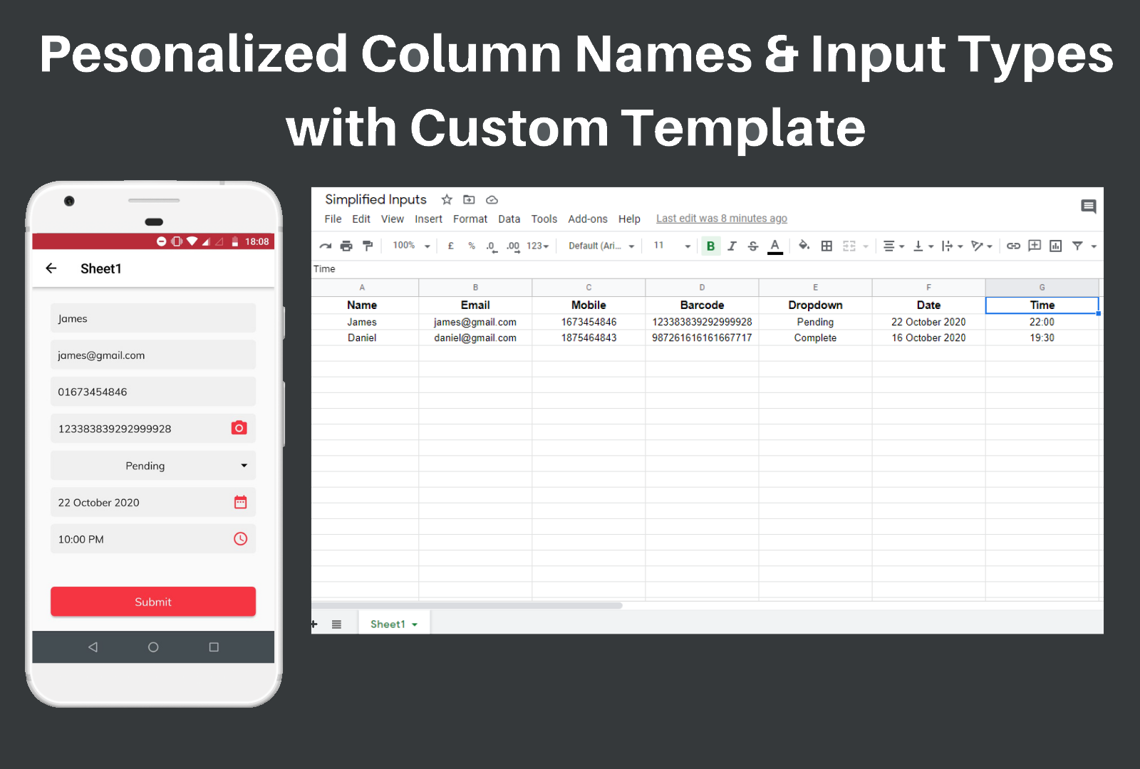 Upsheet: Templates For Google Sheets gallery image
