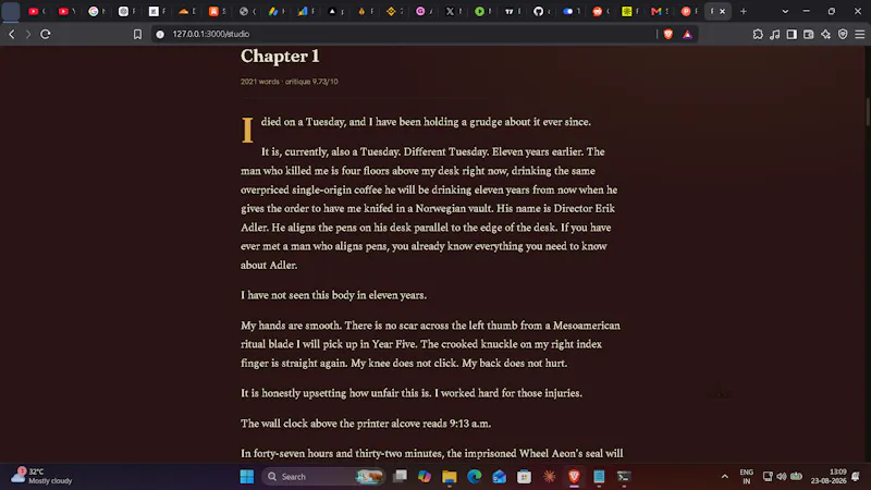 PenForge- Story Intelligence for Writers screenshot 8