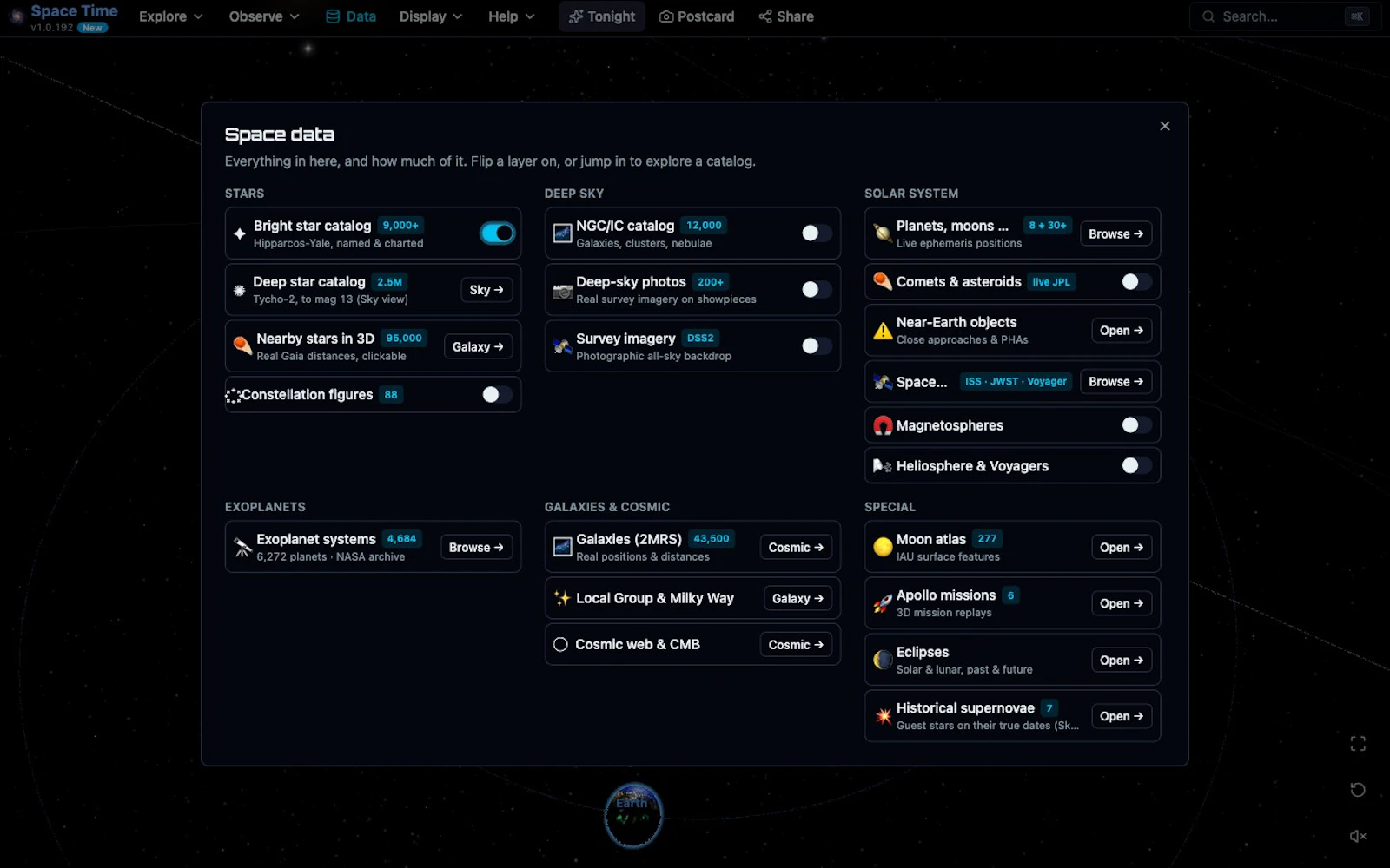 Space-Time screenshot 2