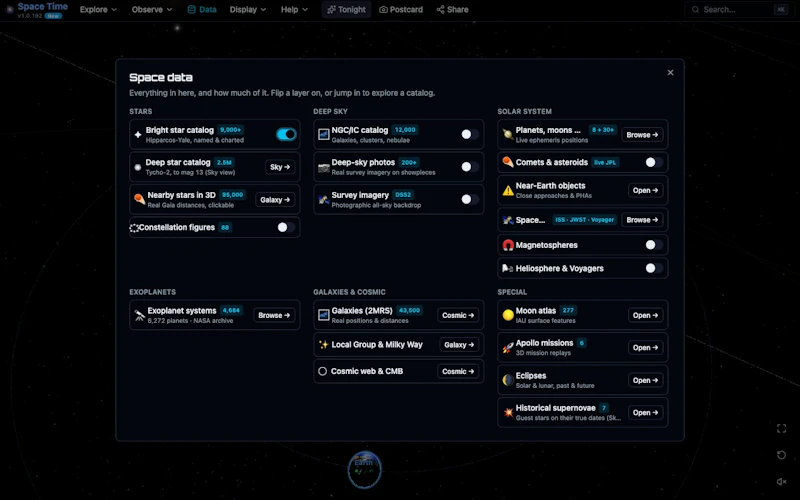 Space-Time screenshot 2