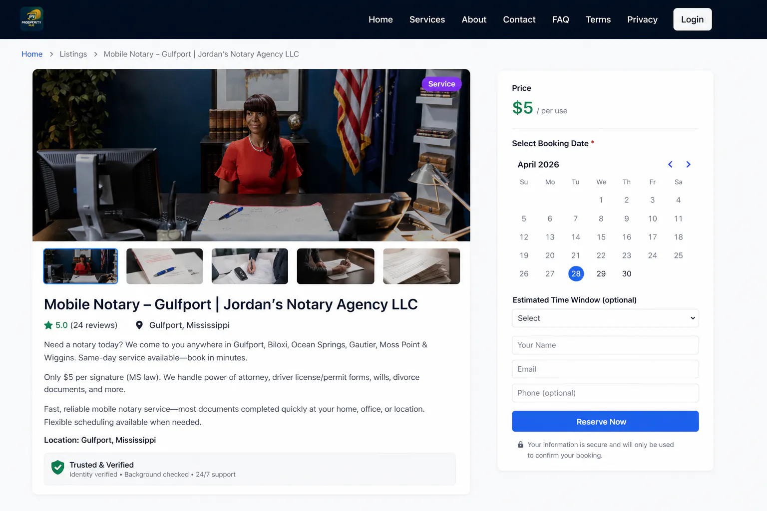 ProsperityHub.app gallery image