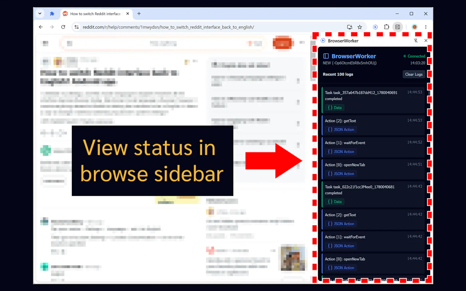 BrowserWorker screenshot 4