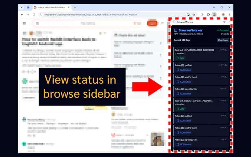 BrowserWorker screenshot 4