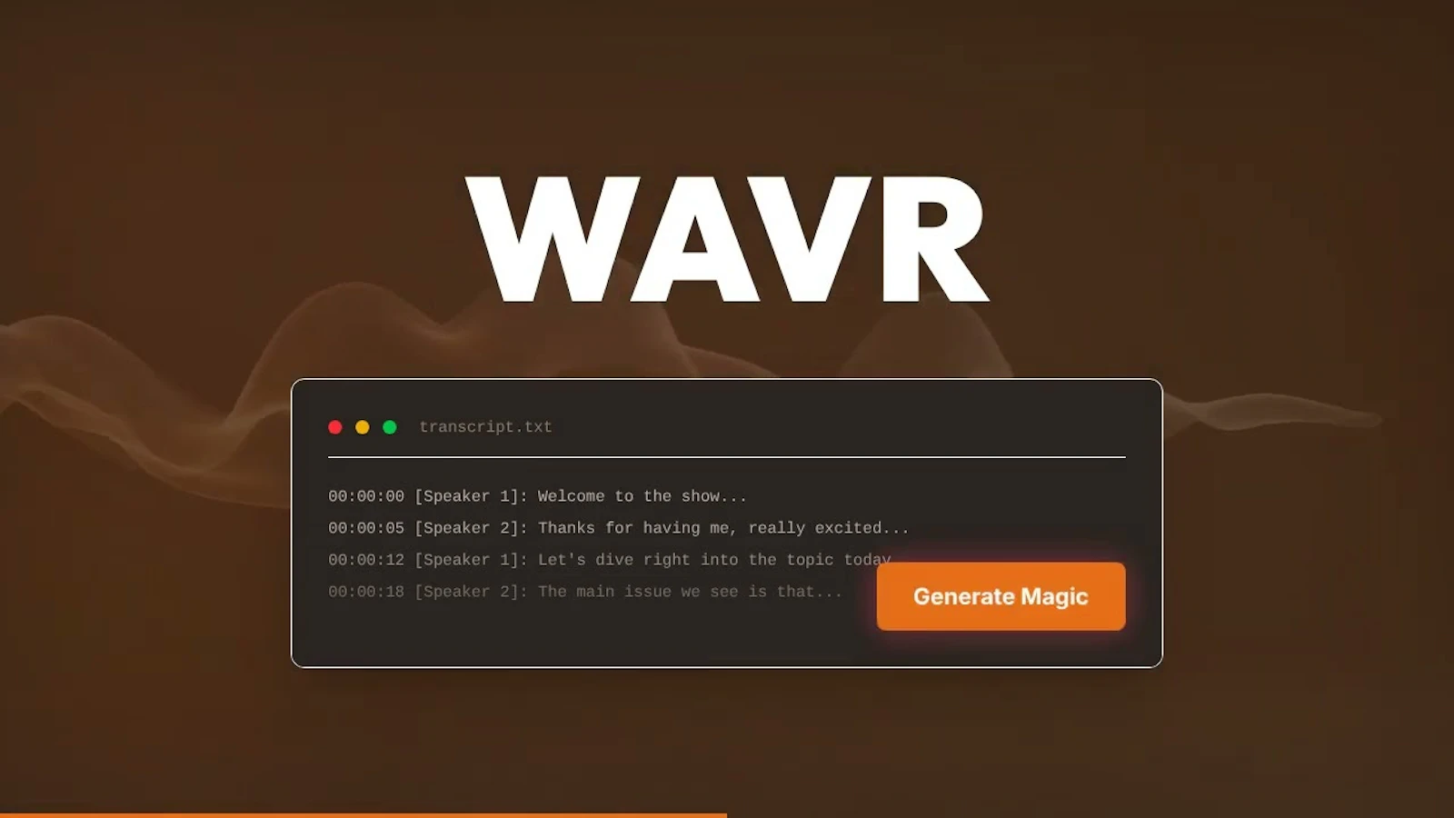 WAVR Podcast screenshot 1 (video preview)