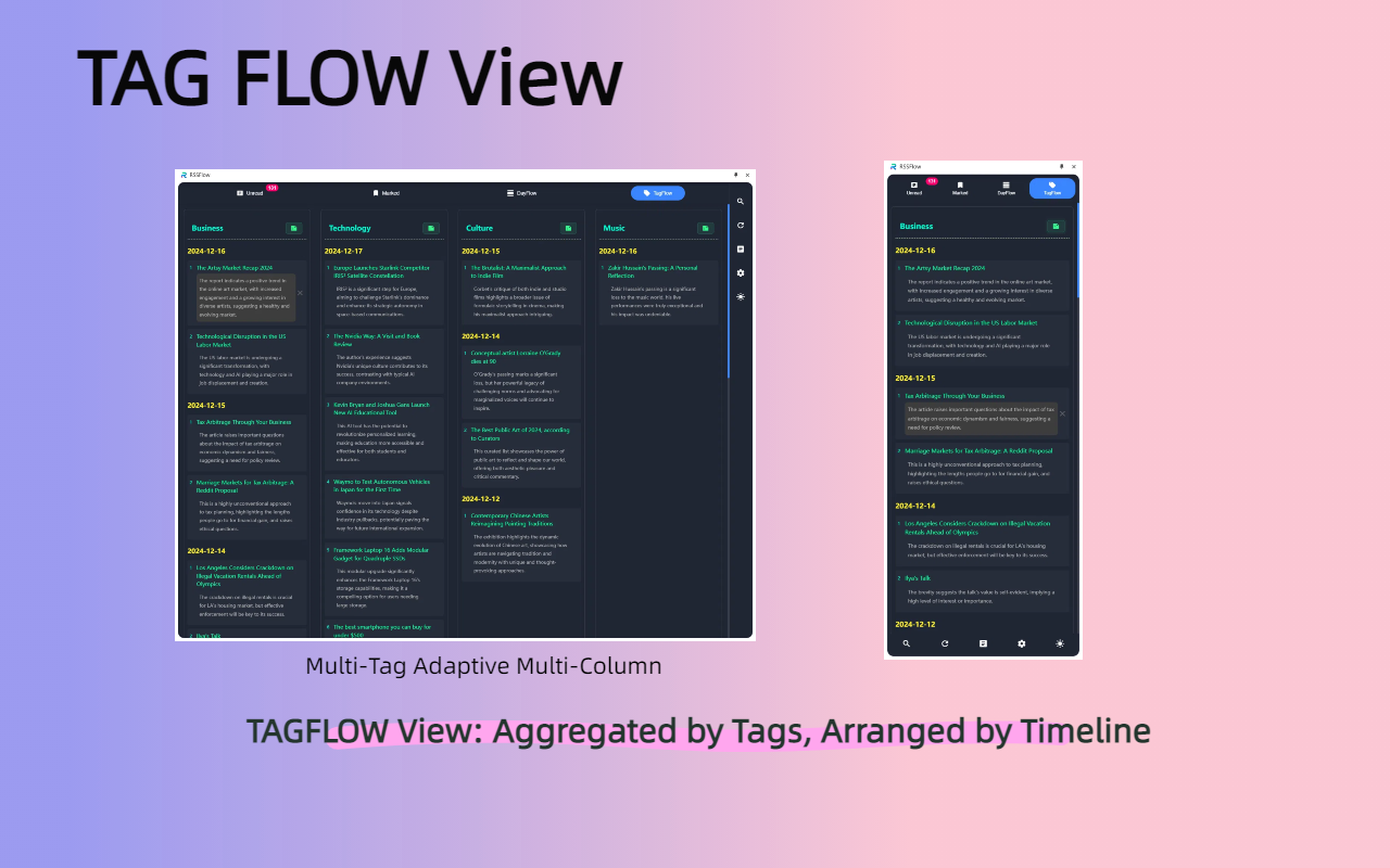 Đầu đọc RSSFLOW media 4
