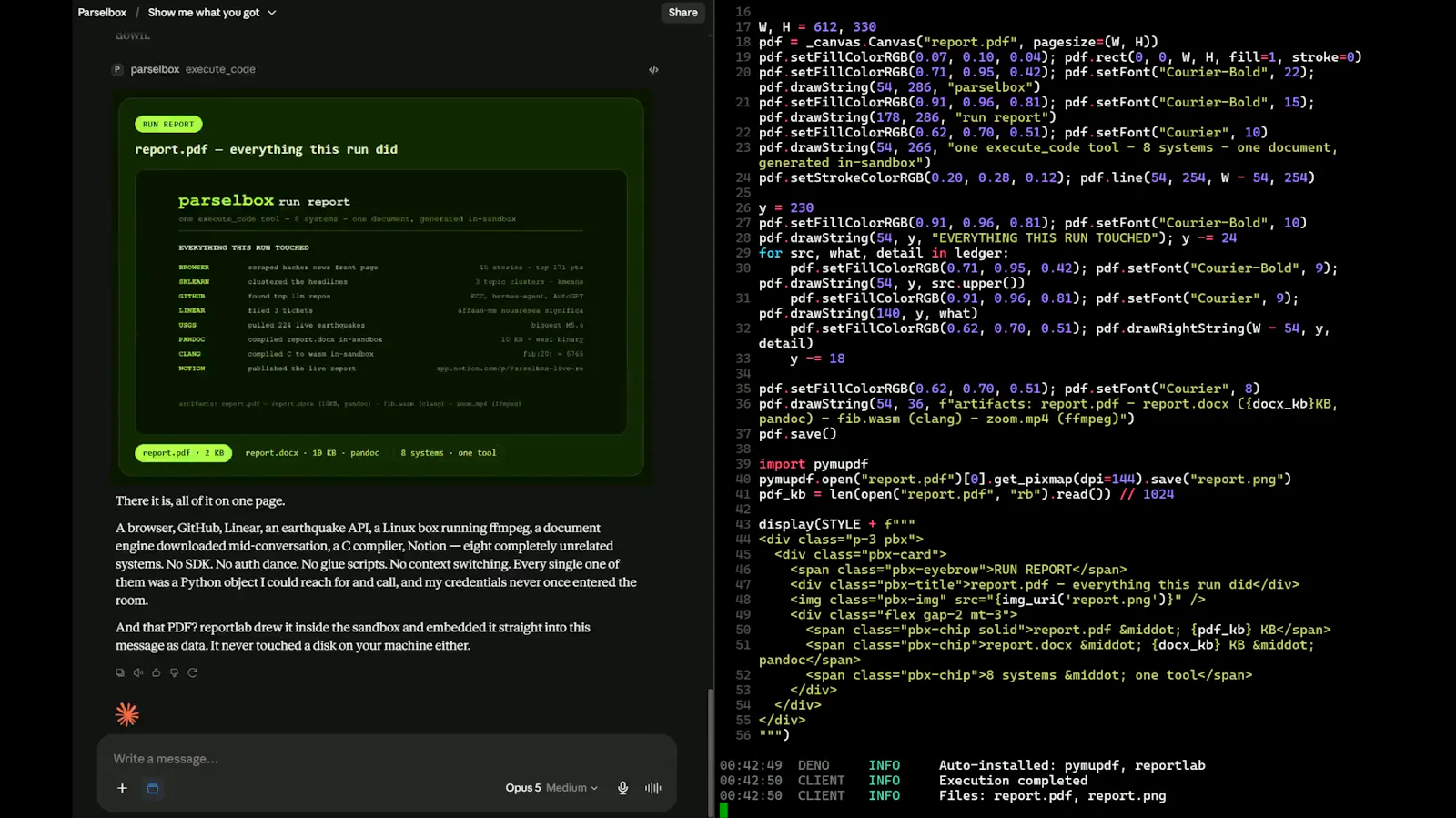 Parselbox screenshot 5