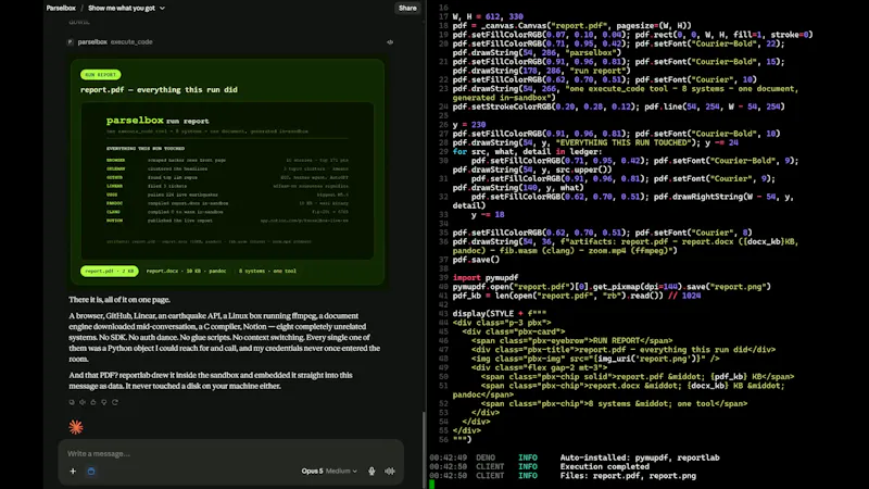 Parselbox screenshot 5