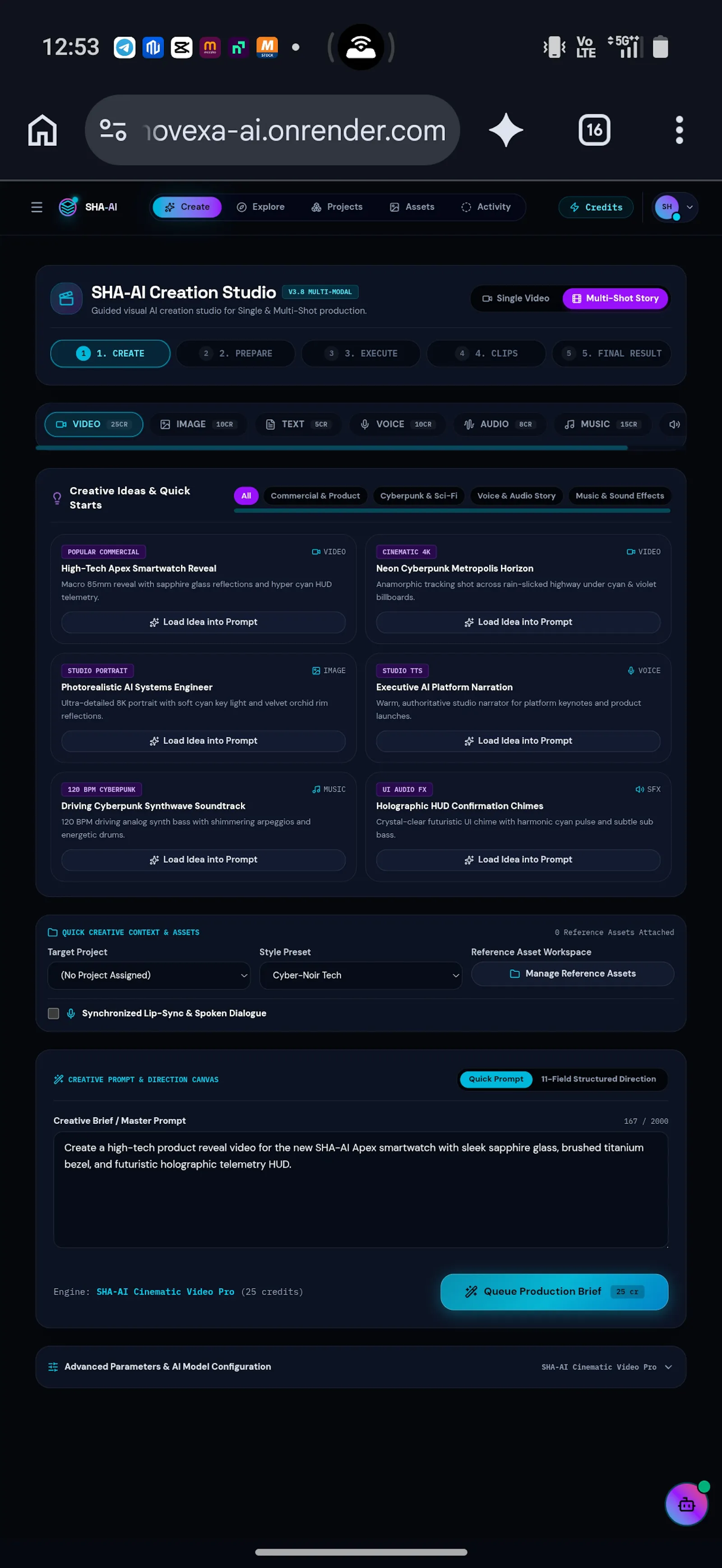 SHA-AI screenshot 2