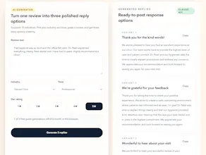 Review Reply AI gallery image