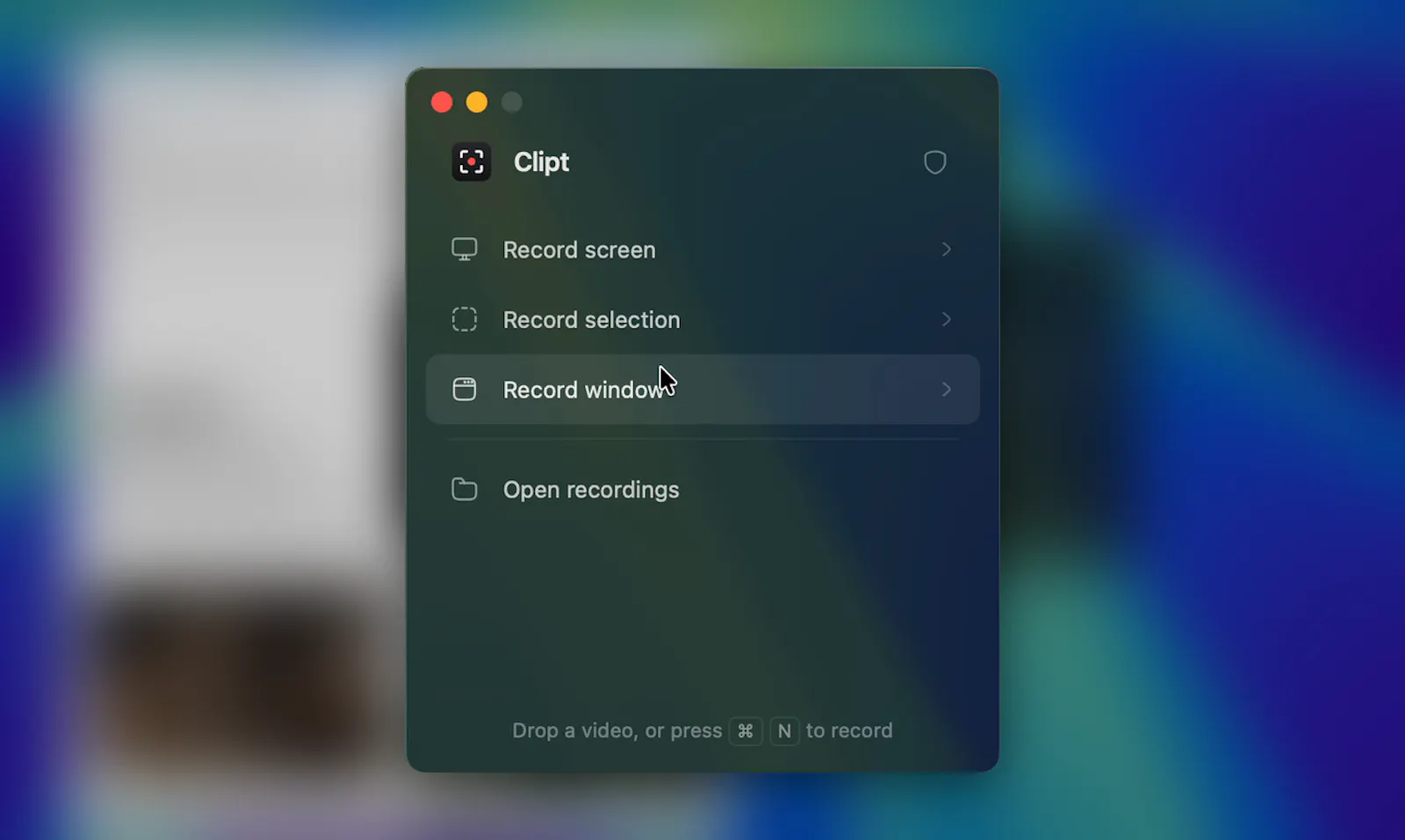 Clipt screenshot 1