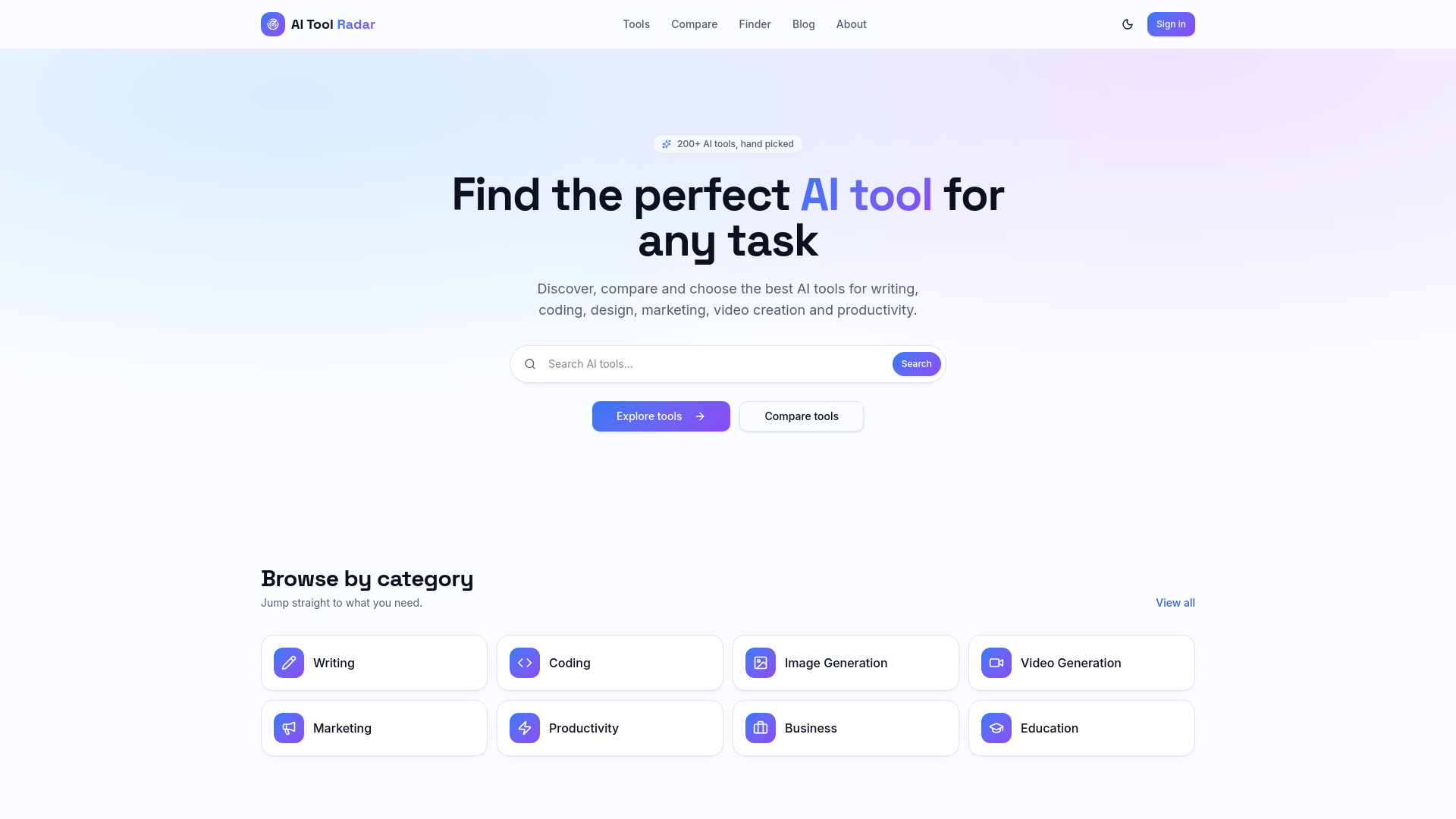 AI Tool Radar gallery image