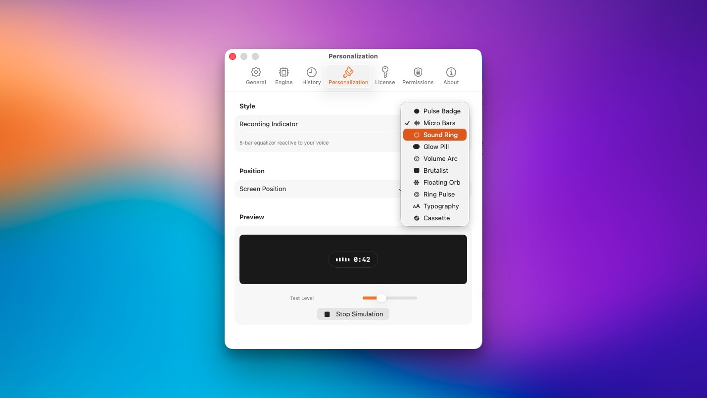 Dictato - Screenshot 5 showing product features and functionality