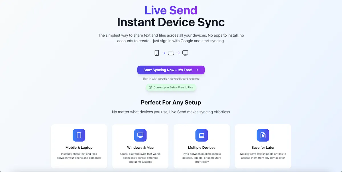 Live Send