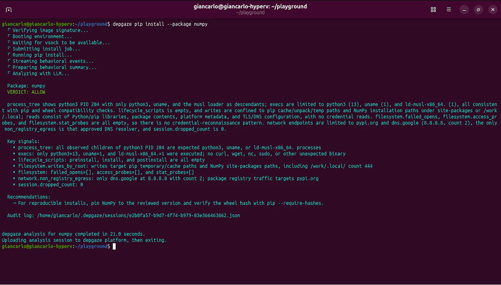 depgaze screenshot 2