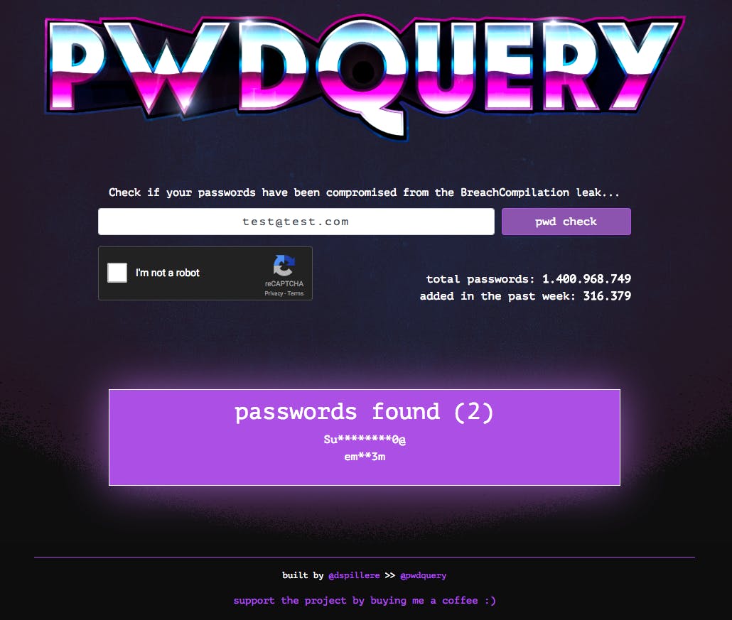 PWD QUERY media 1