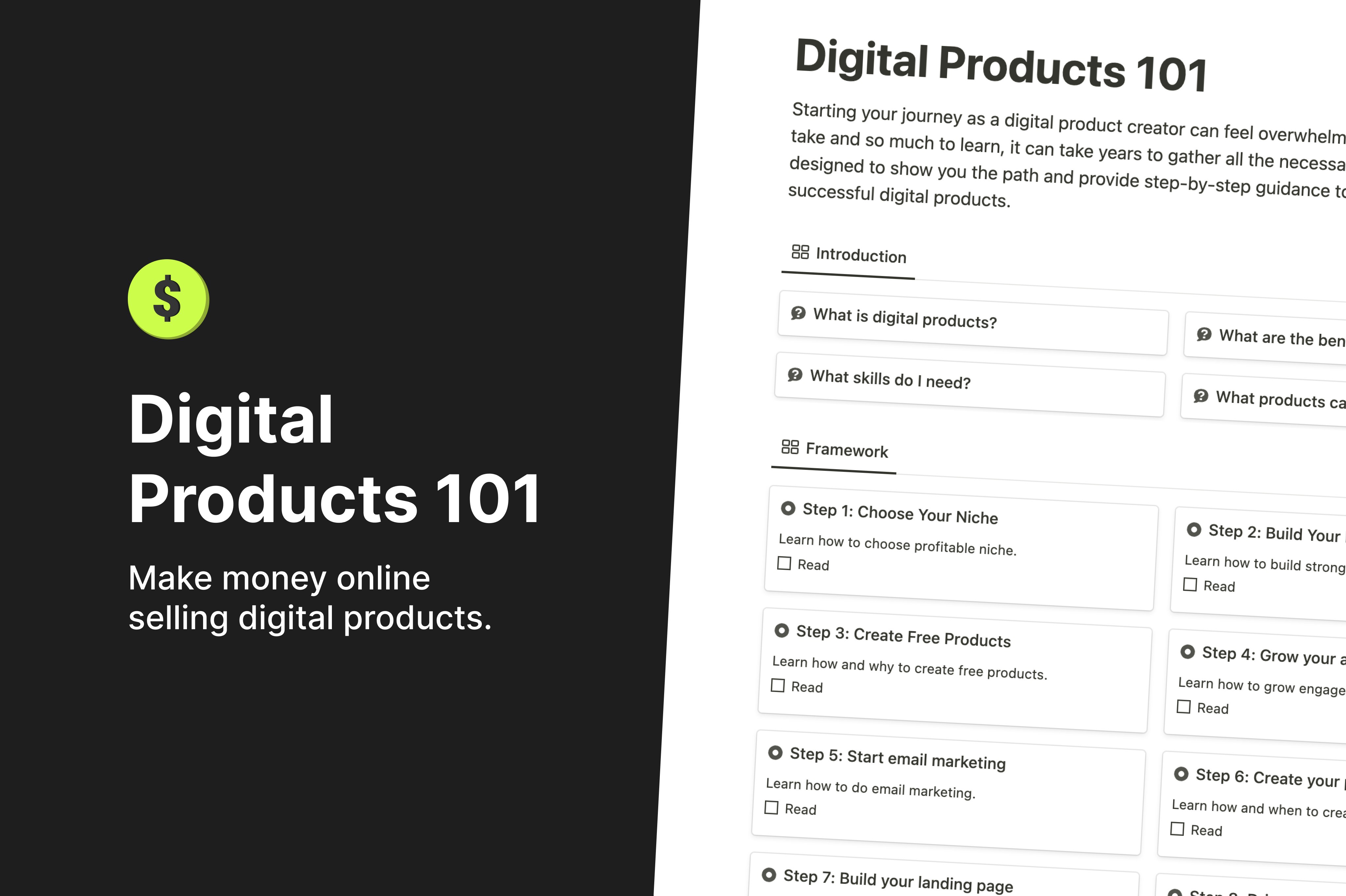 startuptile Digital Products 101-Start your journey as digital product creator