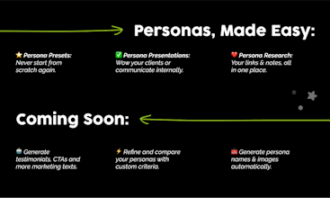 AI Persona Generator by GETitOUT gallery image