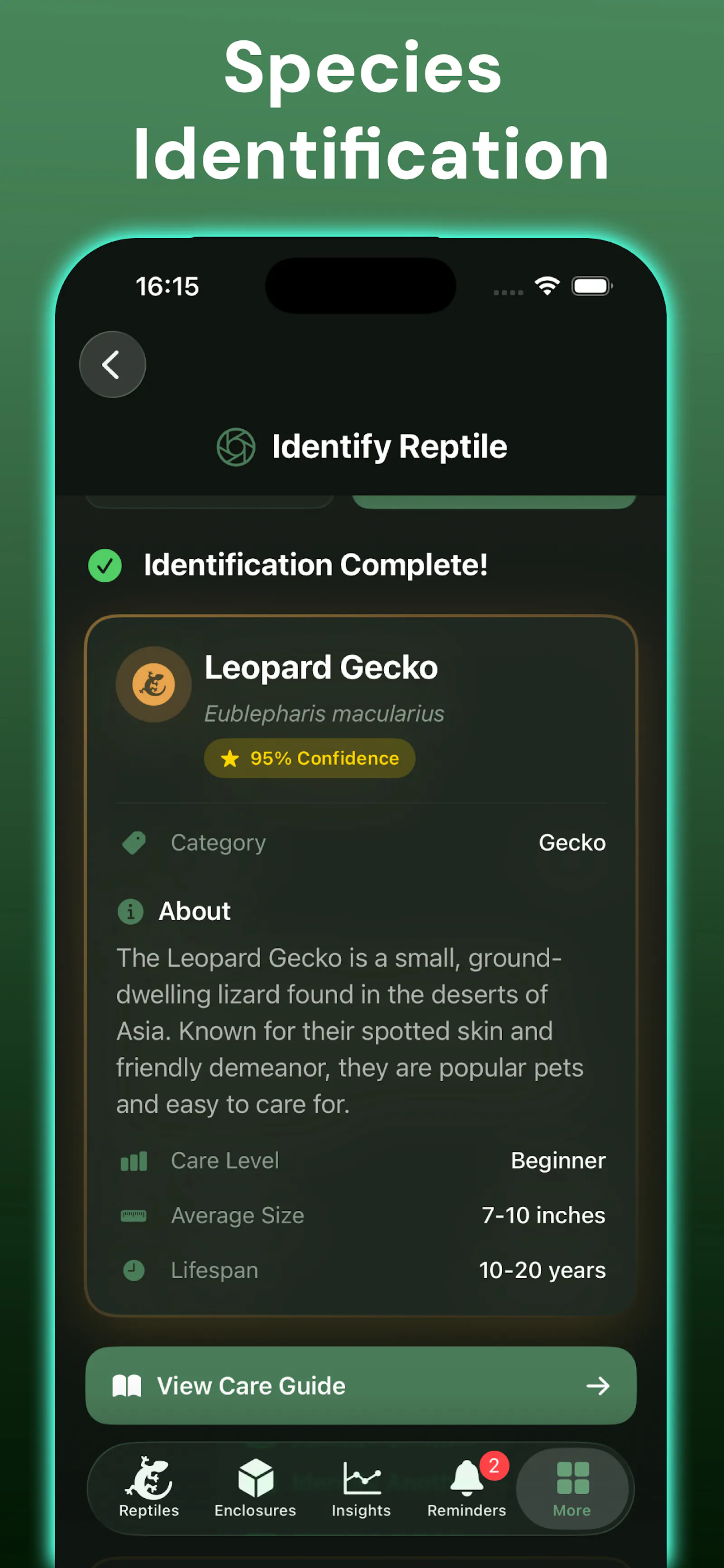 Exotic Reptile Care screenshot 8