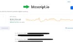 How to earn 1 Bitcoin Free - BTC Script image