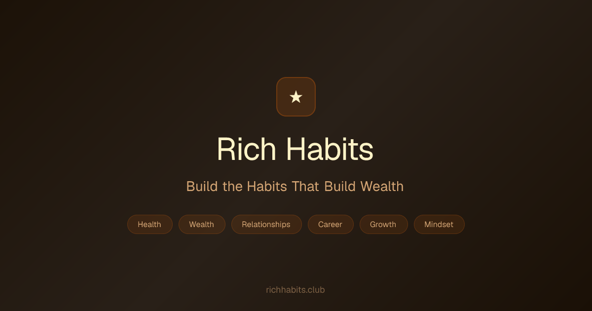 Rich Habits gallery image