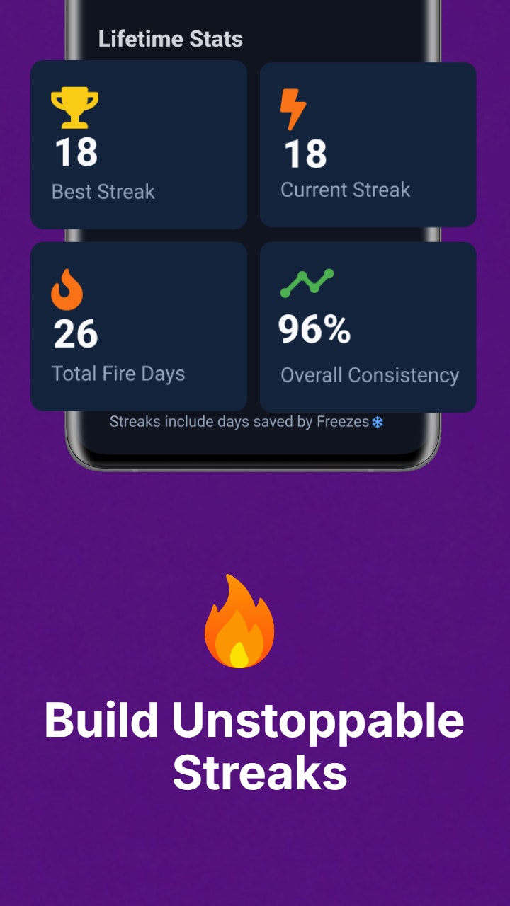 StreakUp - Screenshot 4 showing product features and functionality