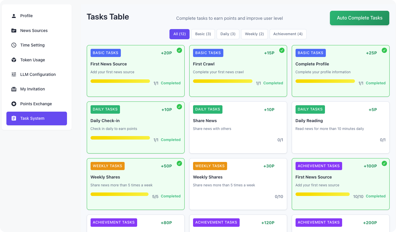 ReaDay — Make Your Own AI Newspaper gallery image