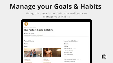 The Perfect Goals And Habits gallery image