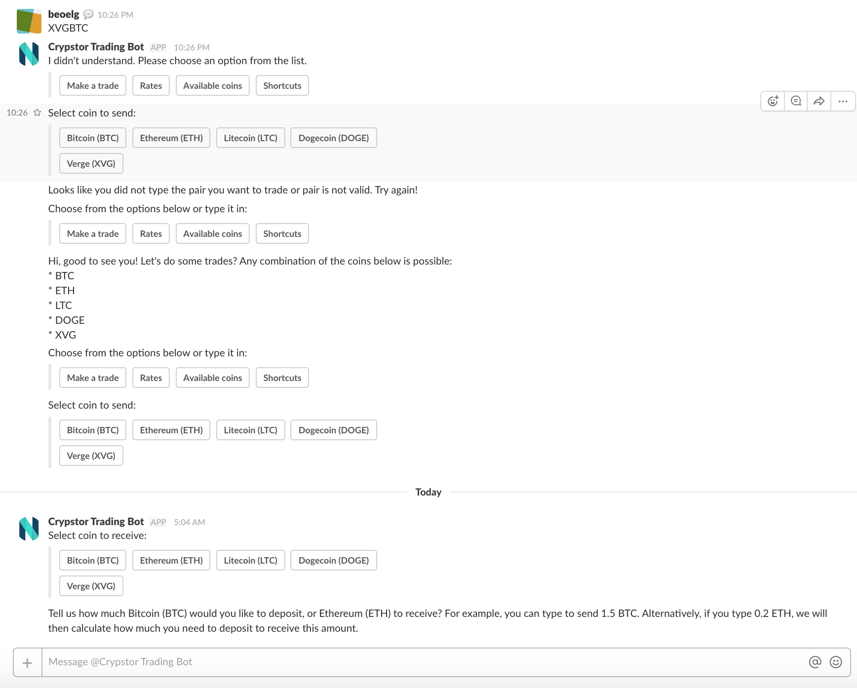 Crypstor - The Friendly Crypto Trading Bot gallery image