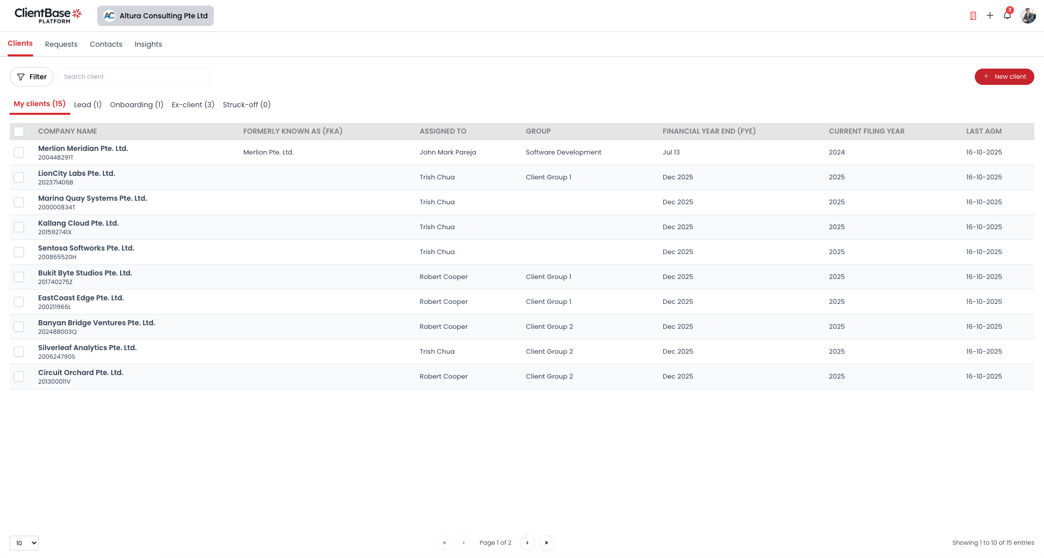 ClientBase gallery image