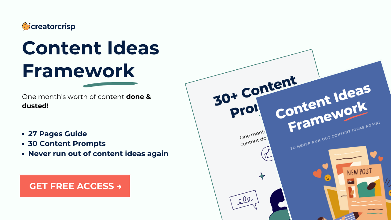 Média Cadre d'idées de contenu 1